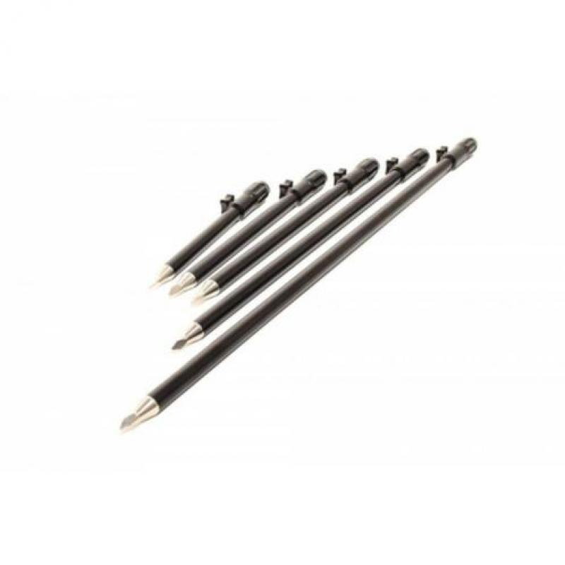2 x Jag black bankstick adjustable 20 inch