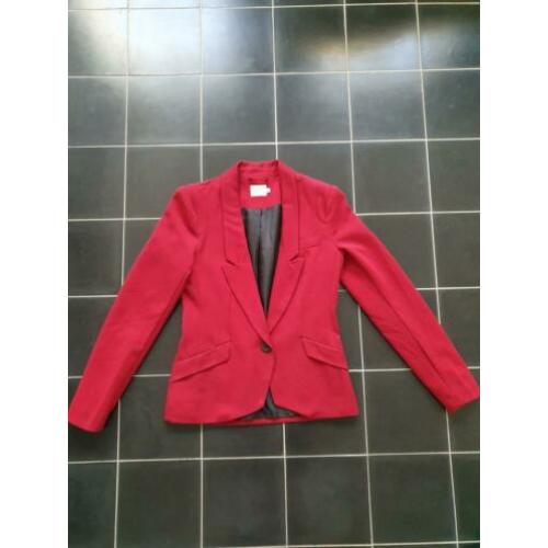 Blazer in twee kleuren.