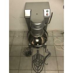Hobart NCM20 planeetmenger 380Volt nagekeken met RvS tafel