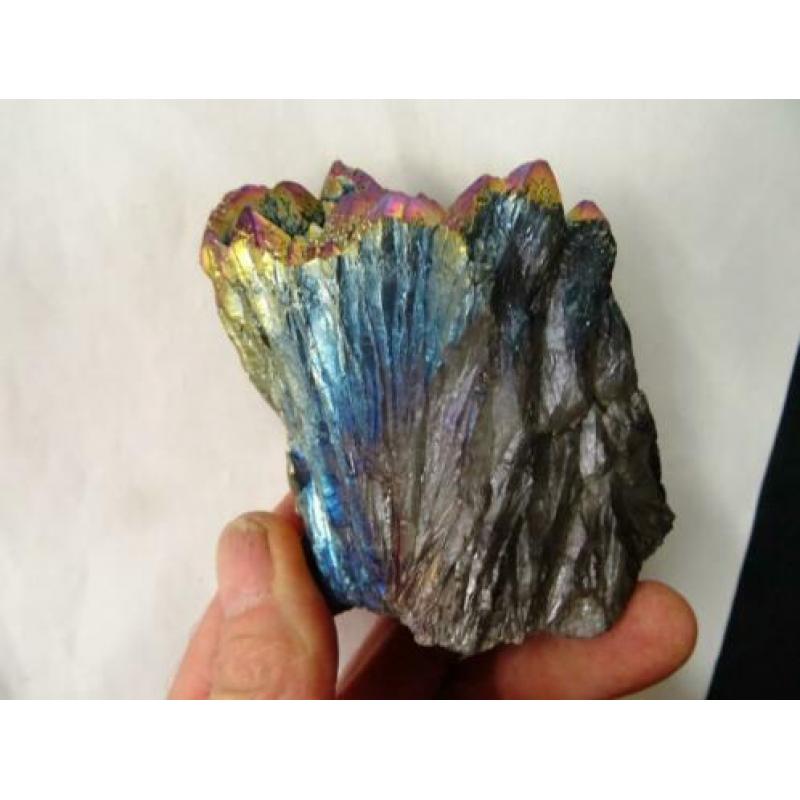 Titanium aura kwarts, bergkristal