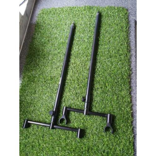 2x banksticks en buzzerbars + fox backrest