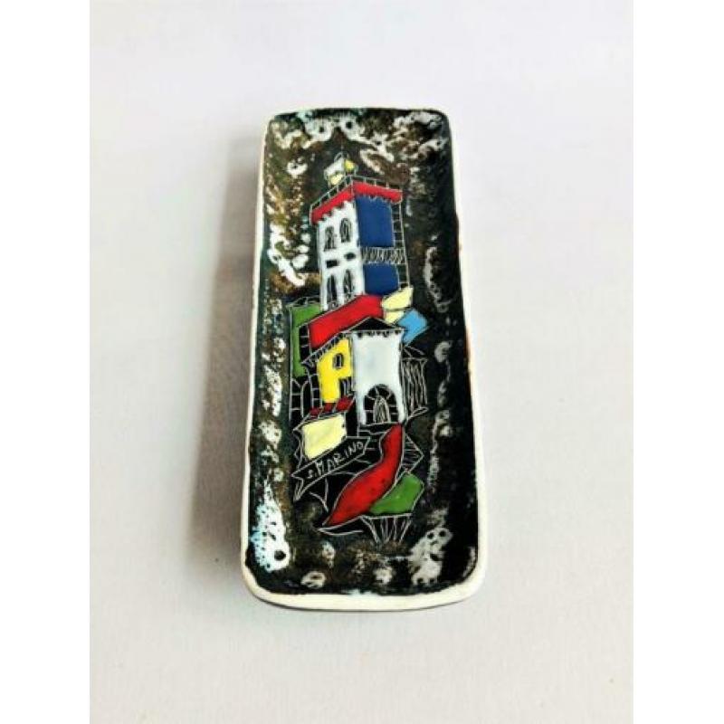 San Marino Keramieke Wandplaat, 50's