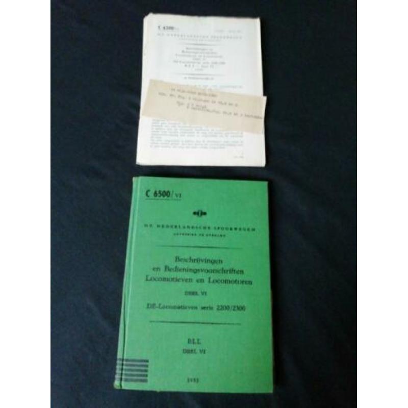 De locomotieven serie 2200 bedieningsvoorschrift
