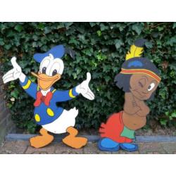 Te huur vrolijke straatversiering met thema Disney