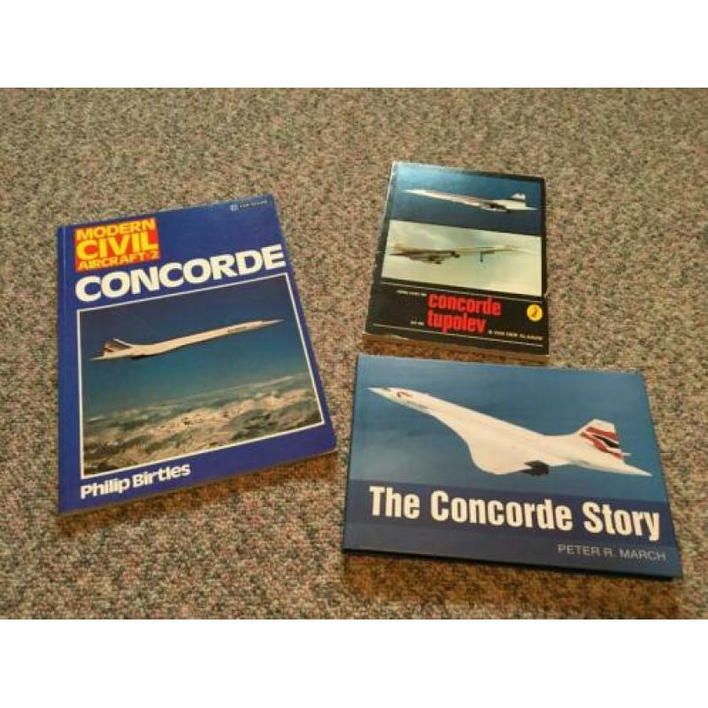 Boeken over vliegtuig Concorde (luchtvaart)
