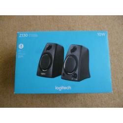 Nieuwe Logitech geluidboxen in doos