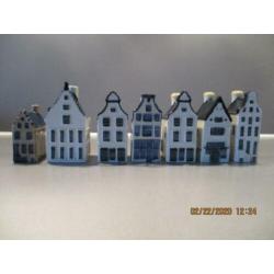 KLM huisjes 7 stuks