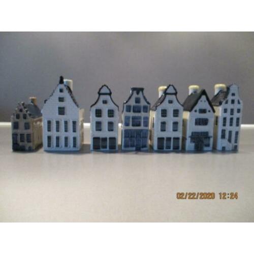 KLM huisjes 7 stuks