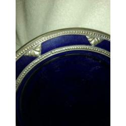 Arabische oosterse marokkaanse borden blauw