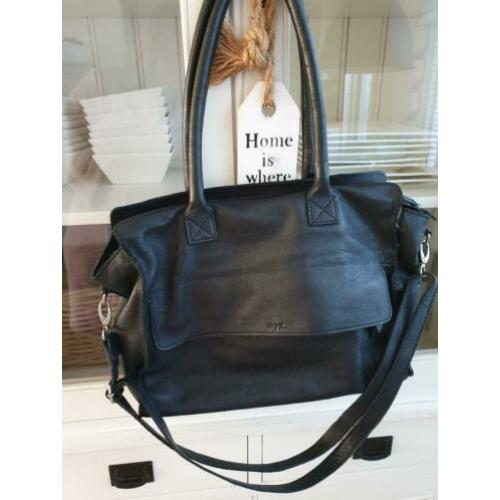 Leren tas merk MYK bag