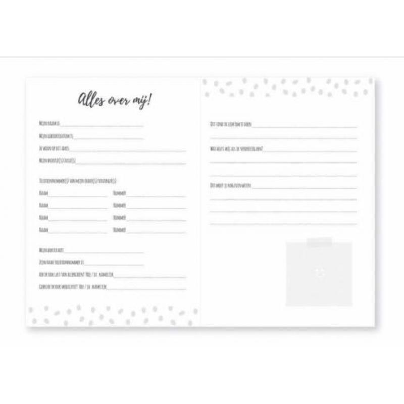 Oppasboekje - nieuw! Oppasboek SUS Design