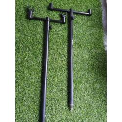 2x banksticks en buzzerbars + fox backrest