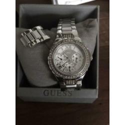 Guess dameshorloge met Strass
