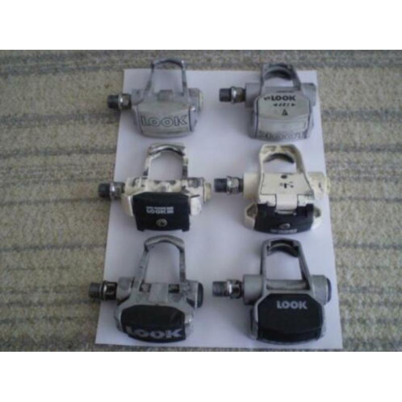 xxx 21-2 LOOK DELTA EN SPD PEDALEN VOOR MAAR 5 EURO