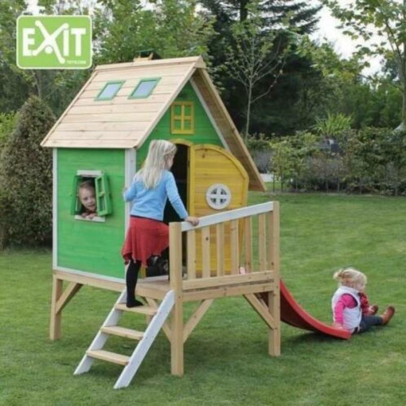 Houten Speelhuis Fantasia 300 Exit | Gratis verzending 880