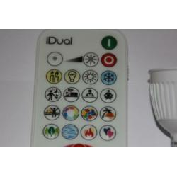 2-pack GU10 LED MET AFSTANDSBEDIENING NIEUWW