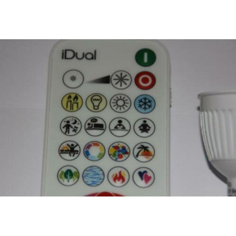 2-pack GU10 LED MET AFSTANDSBEDIENING NIEUWW
