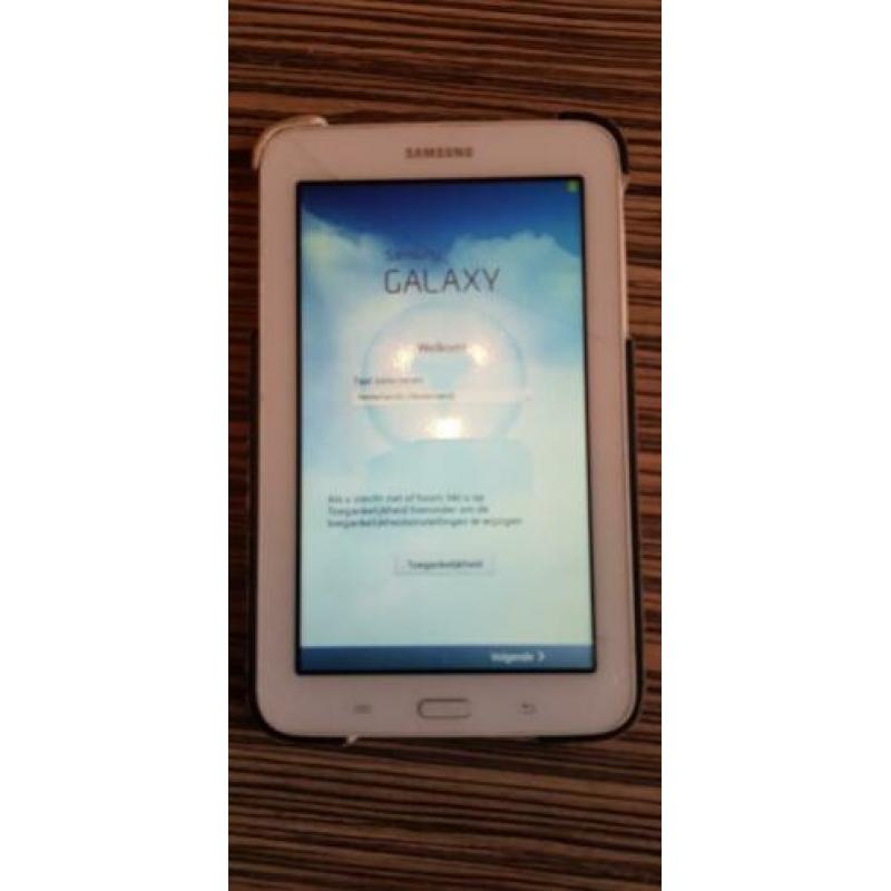 samsung tab 3 light met snoer zie foto's