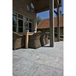TOPAANBIEDING terrastegels Spotted Bluestone Riven 50x50 cm