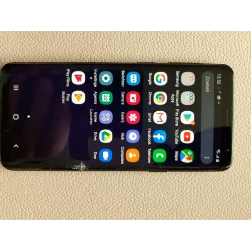 Samsung S9 Edge 64GB. (Barst in scherm)