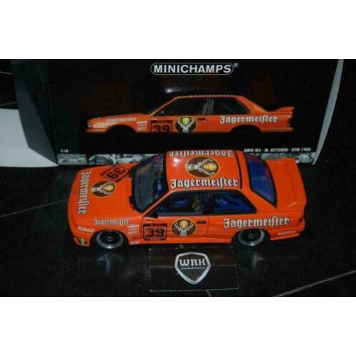 SALE BMW M3 E30 Jagermeister #39 Minichamps zie info WRH