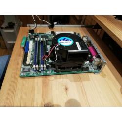HP d530 SFF moederbord compleet met CPU / Koeler / RAM