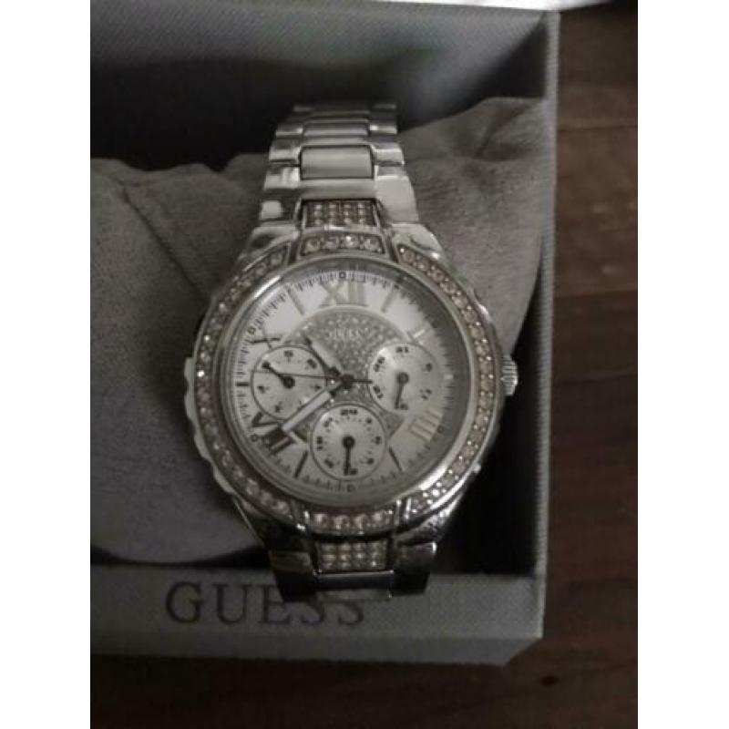 Guess dameshorloge met Strass