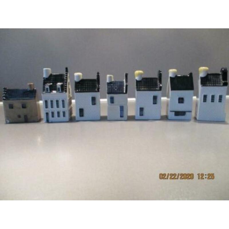 KLM huisjes 7 stuks