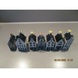 KLM huisjes 7 stuks