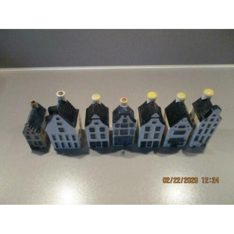 KLM huisjes 7 stuks