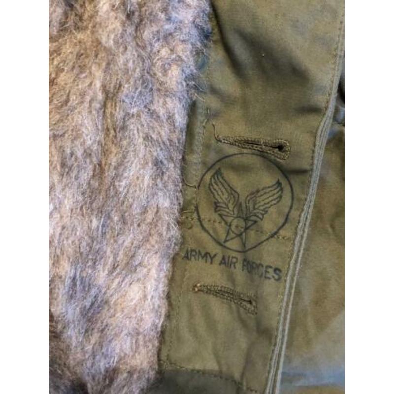 Originele Amerikaanse A9 US Army airforce broek, WO2 top !!