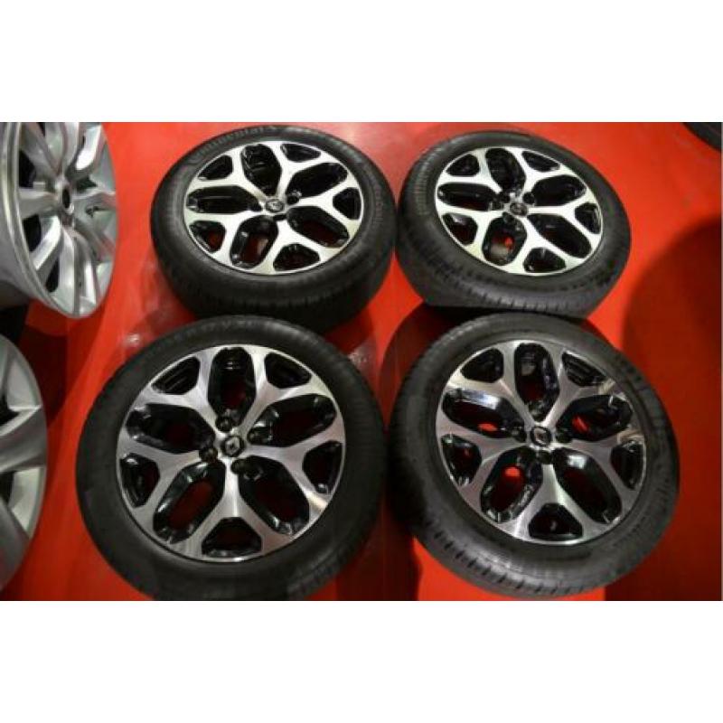 Gebr. 17'' Renault Captur velgen + Continental zomerbanden