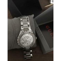 Guess dameshorloge met Strass