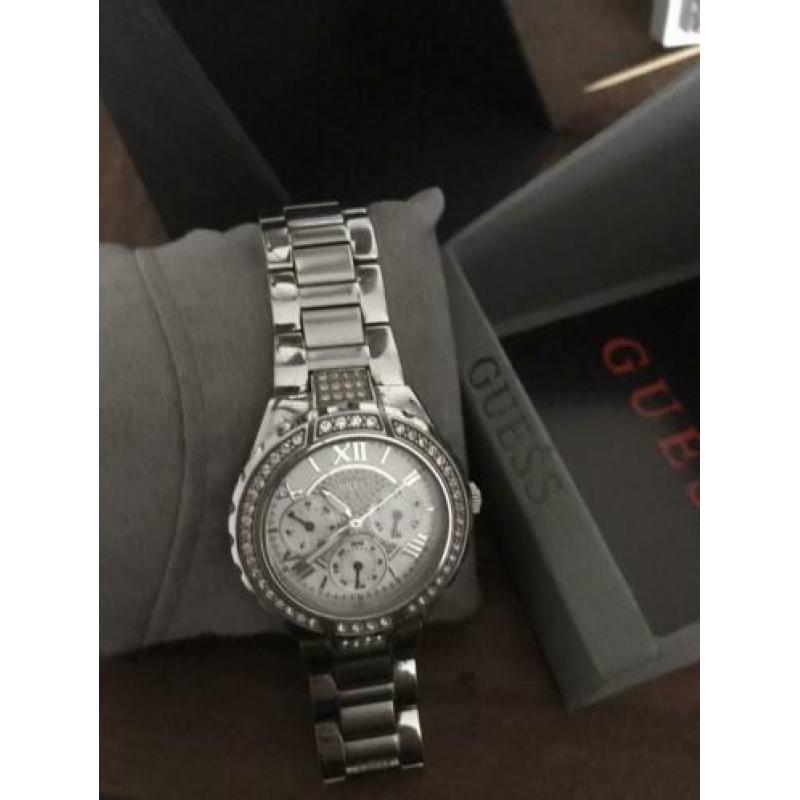 Guess dameshorloge met Strass