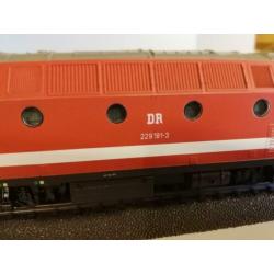 Gutzold (voor Märklin AC) 36100 Dieselloc. BR 229 DB/DR, Dig