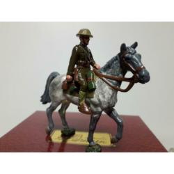 U.S WW1 SOLDAAT te PAARD 1917 van W.BRITAIN mint in OVP