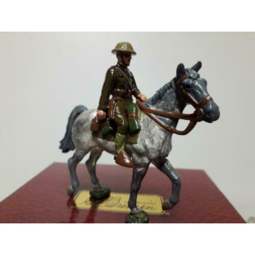 U.S WW1 SOLDAAT te PAARD 1917 van W.BRITAIN mint in OVP