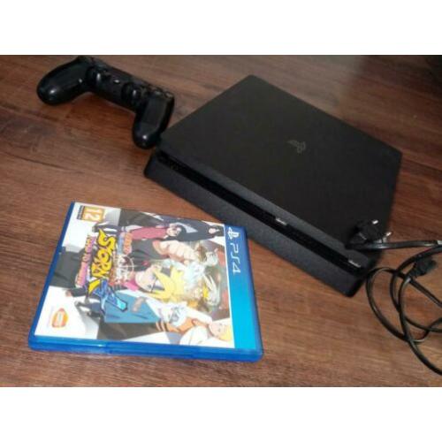 Ps4 slim incl controller game en Trust GXT headset