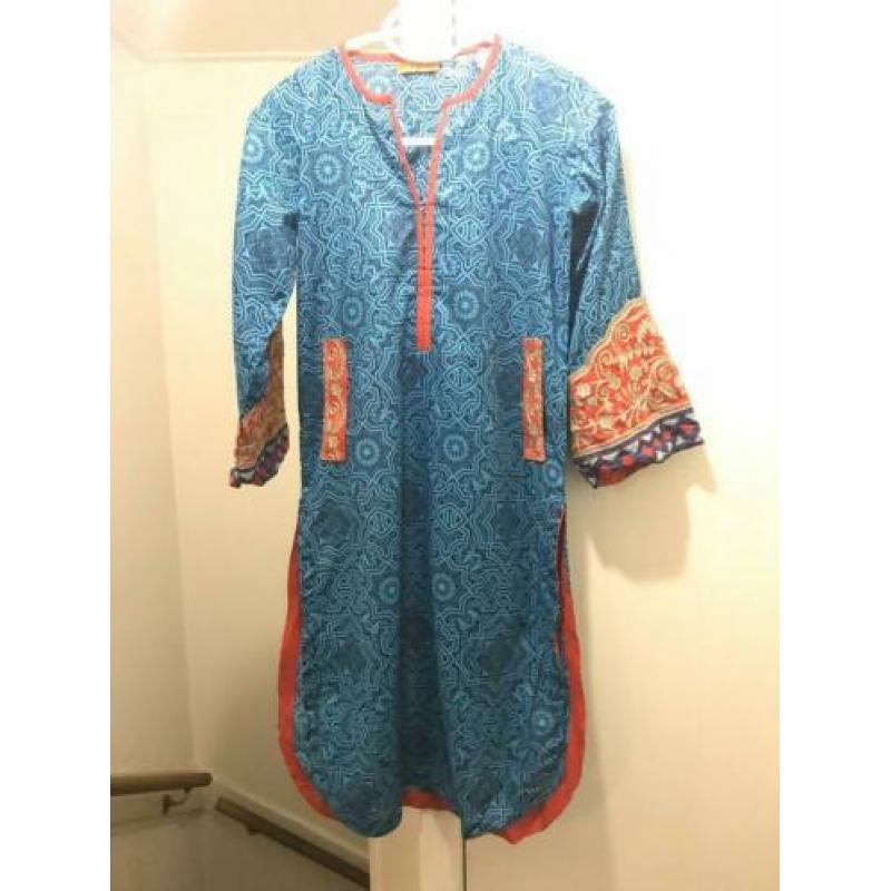 Nieuw meisjes tuniek Indiase kurta 158 maat