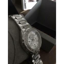 Guess dameshorloge met Strass