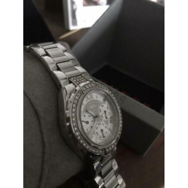 Guess dameshorloge met Strass