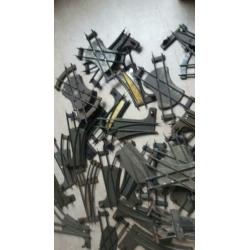 Antieke treinrails 4 dozen vol