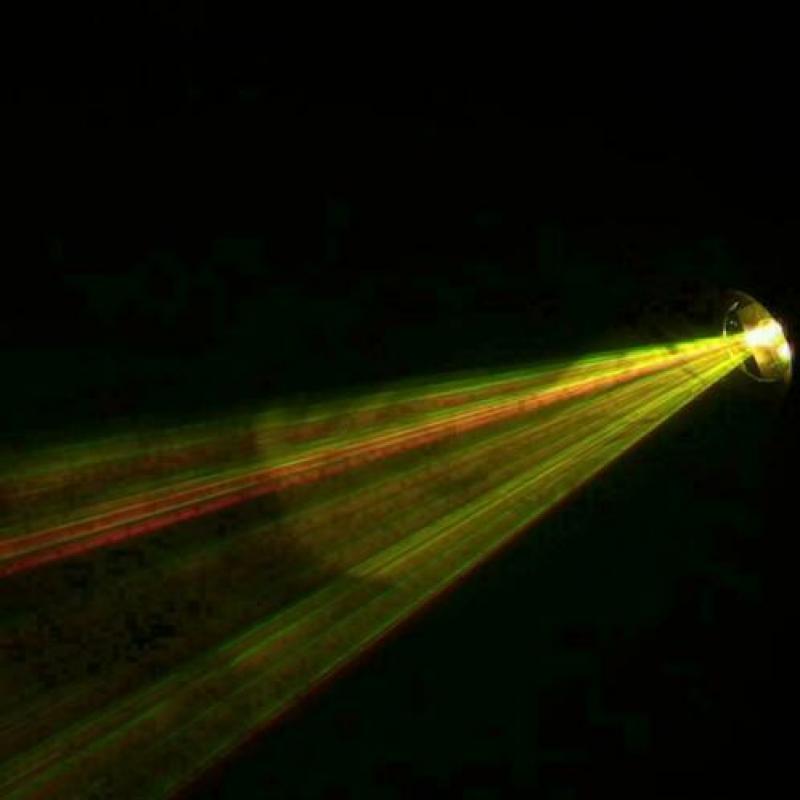 B-stock - BeamZ Cronus - Animatie Laser R/G/Y DMX SD