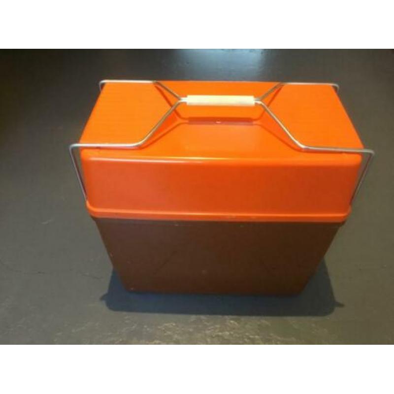 Vintage koelbox jaren 70 retro koelbox