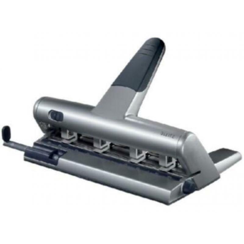 Leitz Perforator 5114 Zwart, zilver 30 vel 4-gaats