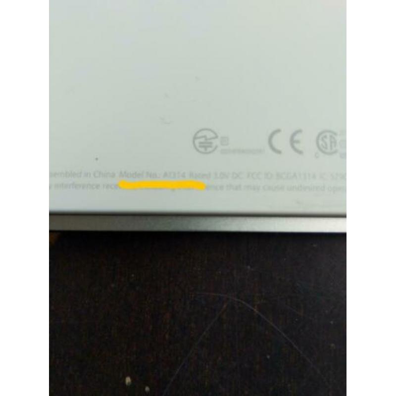Apple Wireless Keyboard Model A1413