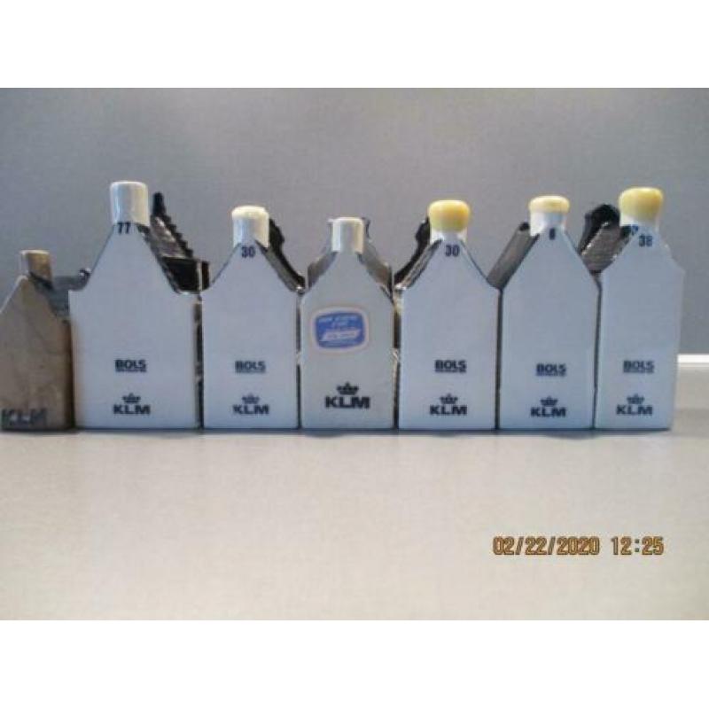 KLM huisjes 7 stuks