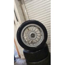 15"Originele BBS Velgen+Banden 4x100 VW/Mazda/Toyota/Opel !!