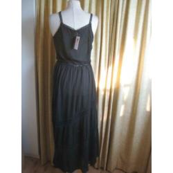 Nieuw ibiza flower jurk zwart 38/40