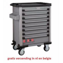Gereedschapswagen 512-delig Force Titanium Series (gratis ve